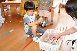 自由遊び🎵　楽しかったね　ひよこ・あひる・ぺんぎん