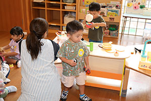自由遊び🎵　楽しかったね　ひよこ・あひる・ぺんぎん