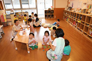 自由遊び🎵　楽しかったね　ひよこ・あひる・ぺんぎん