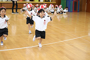 体操教室　ーかけっこー　ぱんだ・りす