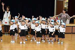 体操教室　ーかけっこー　きりん・こあら