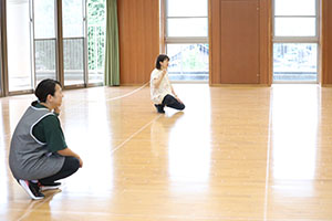 体操教室　ーかけっこー　うさぎ・ことり