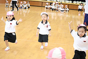 体操教室　ーかけっこー　うさぎ・ことり