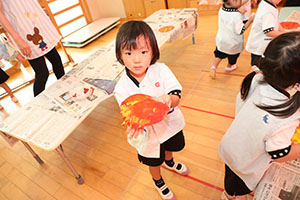 秋の制作　うさぎ