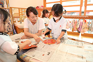 秋の制作　うさぎ