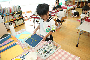ハロウィンの制作　A