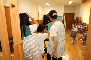 卒園アルバムの写真撮影　C・D・E