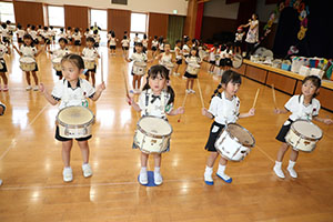 鼓隊の活動A・B
