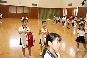 鼓隊の活動A・B