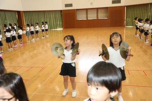 鼓隊の活動A・B