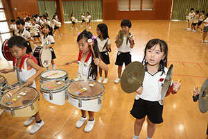 鼓隊の活動A・B