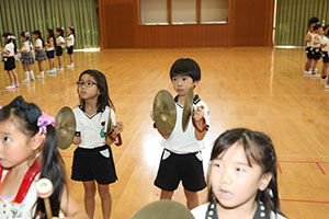 鼓隊の活動A・B