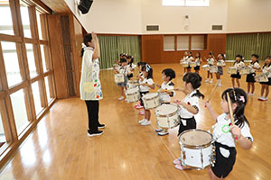鼓隊の活動A・B