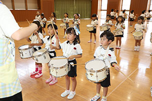鼓隊の活動A・B