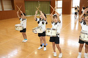 鼓隊の活動A・B