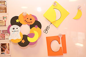 ハロウィンの制作　りす