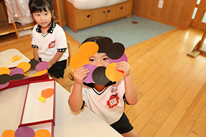 ハロウィンの制作　りす