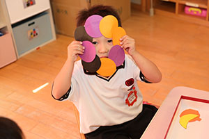 ハロウィンの制作　りす