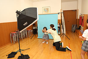卒園アルバムの写真撮影　A・B