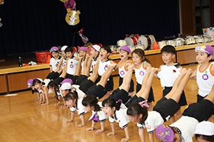 体操教室　組体操・バルーン活動　C・D・E