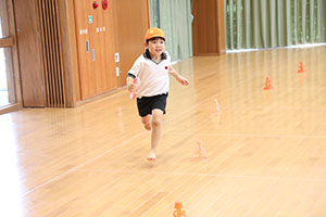 リレー頑張っています！　A・B・E
