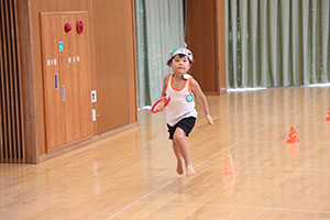 リレー頑張っています！　A・B・E