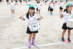 鼓隊の活動頑張っています！　A・B