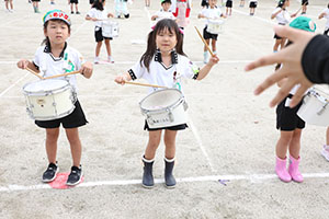 鼓隊の活動頑張っています！　A・B