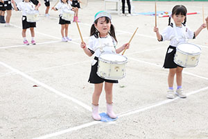 鼓隊の活動頑張っています！　A・B