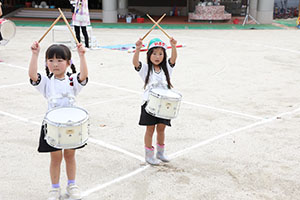 鼓隊の活動頑張っています！　A・B