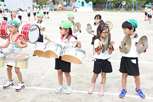 鼓隊の活動頑張っています！　A・B
