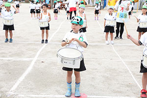 鼓隊の活動頑張っています！　A・B