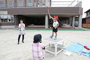 鼓隊の活動頑張っています！　A・B