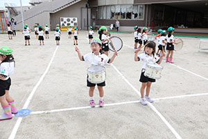 鼓隊の活動頑張っています！　A・B