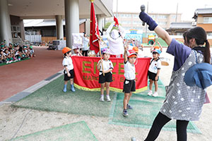 鼓隊の活動頑張っています！　C・D・E