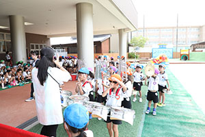 鼓隊の活動頑張っています！　C・D・E