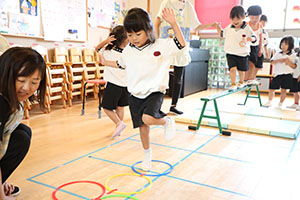 サーキット遊び　きりん