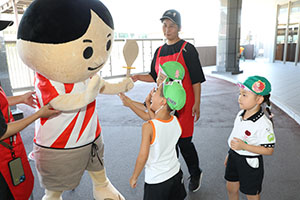 キッチンカーイベント♪　～お米のジェラート～　年長組