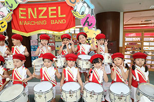 エンゼルマーチングバンド記念撮影　年長