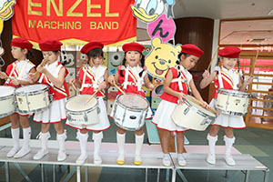 エンゼルマーチングバンド記念撮影　年長