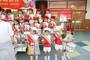 エンゼルマーチングバンド記念撮影　年長