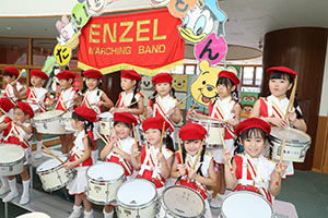 エンゼルマーチングバンド記念撮影　年長