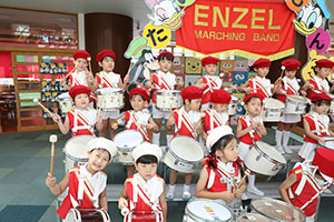 エンゼルマーチングバンド記念撮影　年長