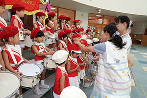 エンゼルマーチングバンド記念撮影　年長