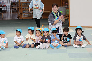 運動会の活動　借り物競争🎵　2歳児クラス