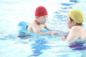 スイミングクラブへ行きました　ひまわり・さくら・たんぽぽ　NO．2