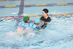 スイミングクラブへ行きました　ひまわり・さくら・たんぽぽ　NO．2