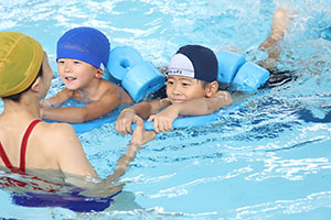 スイミングクラブへ行きました　ひまわり・さくら・たんぽぽ　NO．2