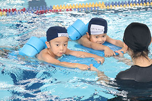 スイミングクラブへ行きました　ひまわり・さくら・たんぽぽ　NO．2