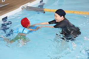 スイミングクラブへ行きました　ひまわり・さくら・たんぽぽ　NO．2